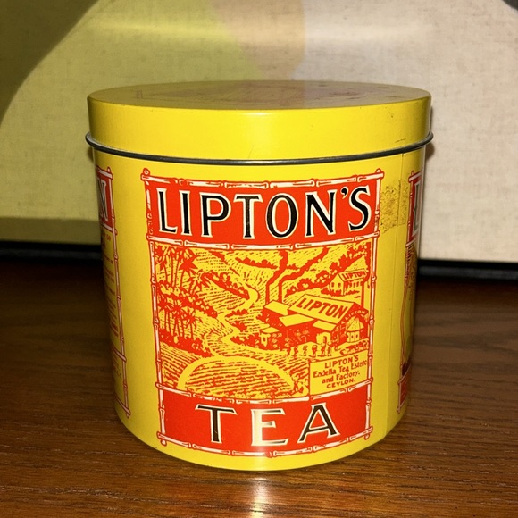 Vintage Lipton tin - Picture 3 of 6